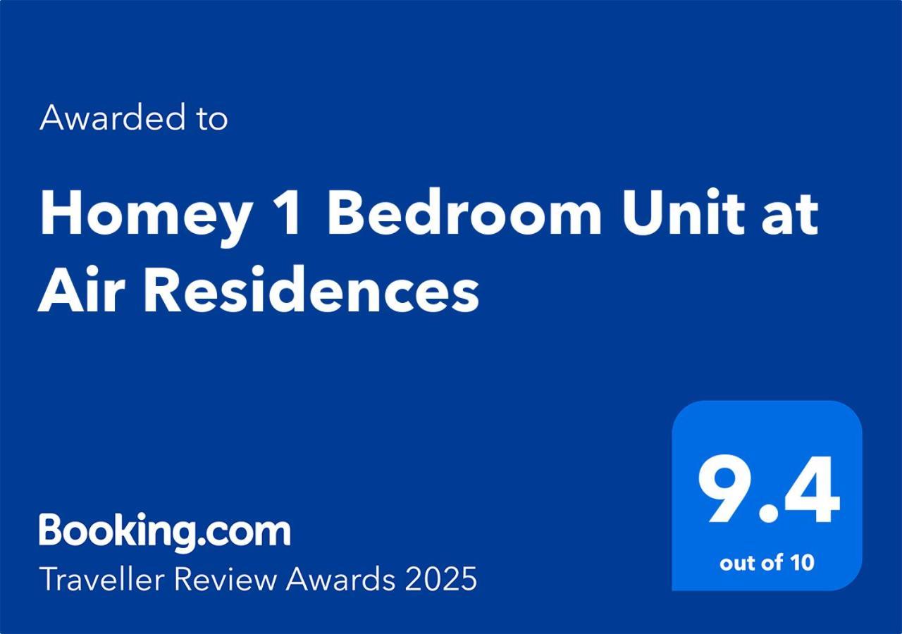 Homey 1 Bedroom Unit At Air Residences Makati City Zewnętrze zdjęcie
